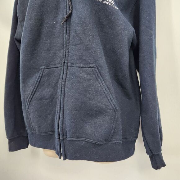 Soring Eagle Hoodie Sweatshirt Full Zip & Drawstring Shark - Picture 5 of 14